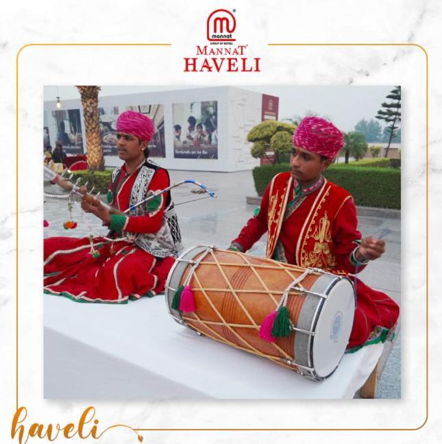 Mannat Haveli Hotell Kurukshetra Eksteriør bilde